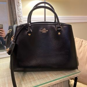 Coach Margot Carry All- Black- NWOT
